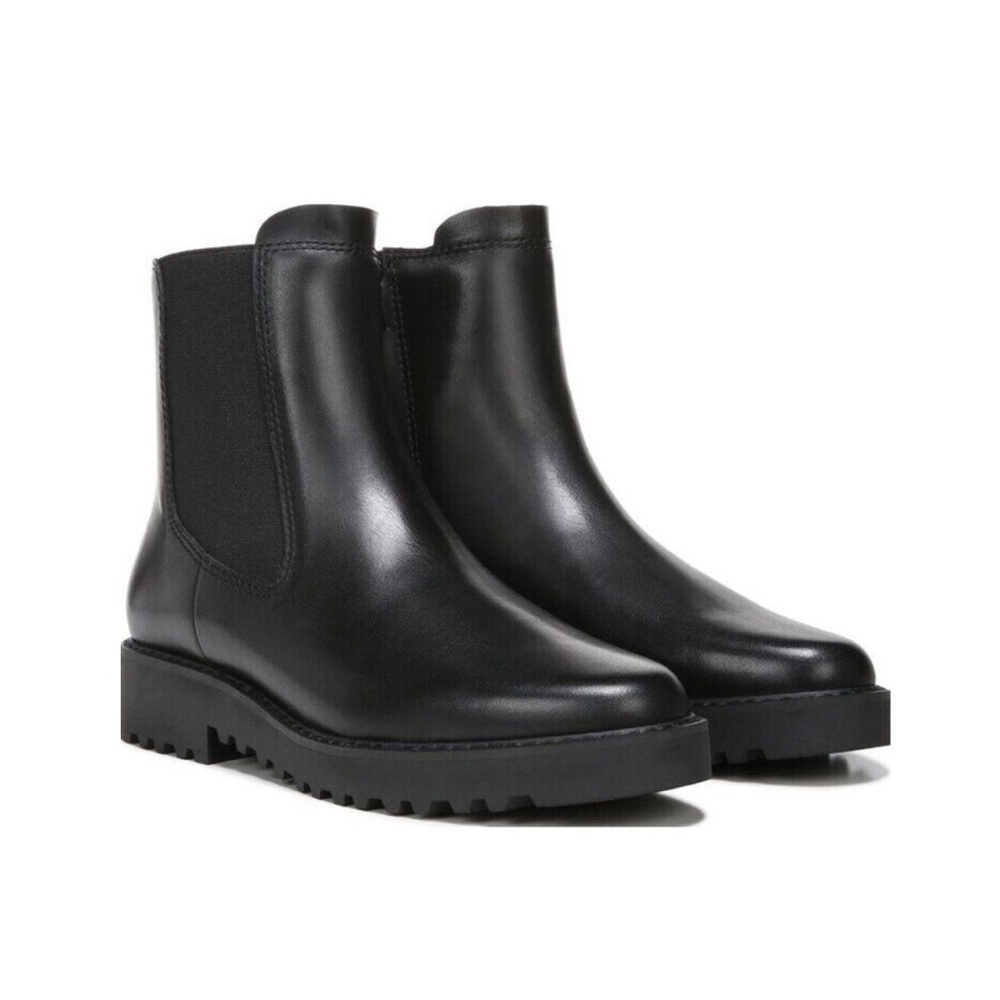 New Franco Sarto Carian Leather Chelsea Bootie Size 9.5